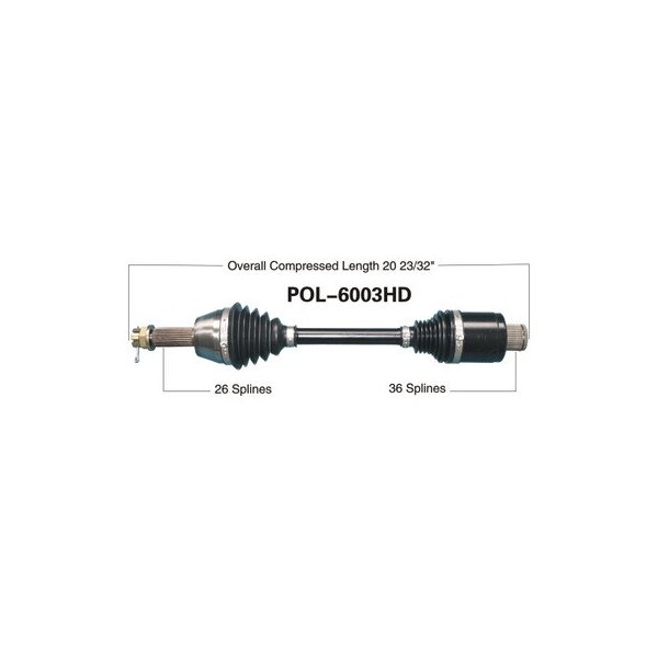 Wide Open Heavy Duty CV Axle for POL HD REAR SPORTSMAN 700 02 POL-6003HD - main